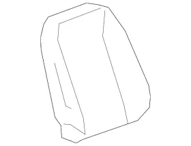 84212774 Gm Genuine Front Passenger Side Seat Back Pad