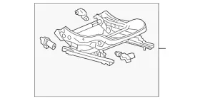 84219570 Gm Genuine Front Passenger Side Seat Cushion Frame