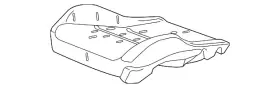 Gm 84317466 Genuine Seat Cushion Pad