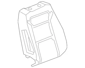 84462131 Gm Genuine Seat Back Pad