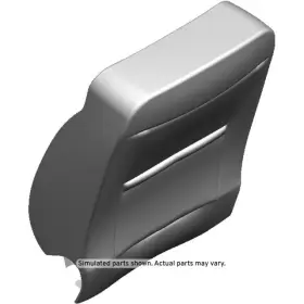 Gm 84549951 Genuine Black Driver Seat Back Cover