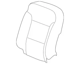 84549966 Gm Genuine Seat Back Cover