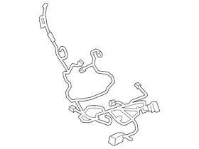 84861791 Gm Genuine Front Passenger Side Seat Wiring Harness