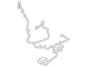 84934404 Gm Genuine Front Passenger Side Seat Wiring Harness