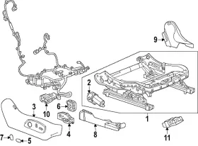 85038234 Gm Genuine Harness