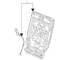 85082562 Gm Genuine Seat Back Frame