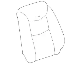 85143836 Gm Genuine Seat Back Cover