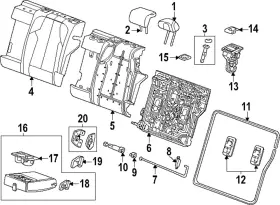 85572964 Gm Genuine F Armrest
