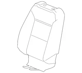 87822837 Gm Genuine Seat Back Cover