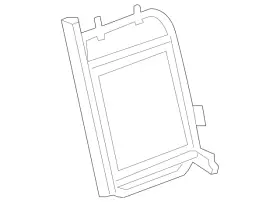88849035 Gm Genuine Seat Back Frame