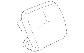 88896356 Gm Genuine Shale Front Seat Back Cover 88896356 Gm Genuine Shale Front Seat Back Cover