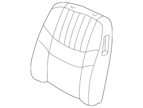 Gm 88898201 Genuine Seat Back Cover