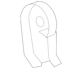 88949661 Gm Seat Hinge Cover For 2002-2003 Buick Rendezvous Oem Part