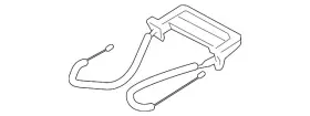 89043309 Gm Genuine Release Handle
