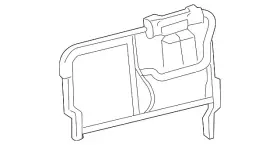 89046496 Gm Genuine Seat Back Frame 89046496 Gm Genuine Seat Back Frame