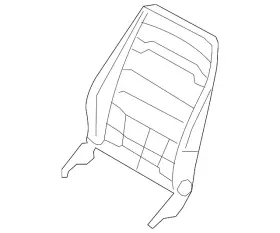 93192745 Gm Genuine Seat Back Frame 93192745 Gm Genuine Seat Back Frame