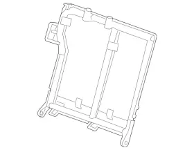 95443121 Gm Genuine Passenger Side Rear Seat Back Frame 95443121 Gm Genuine Passenger Side Rear Seat Back Frame