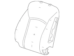 95970360 Gm Genuine Seat Back Pad 95970360 Gm Genuine Seat Back Pad
