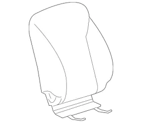 95970672 Gm Genuine Seat Back Cover