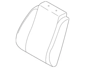 96802087 Gm Genuine Seat Back Cover