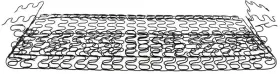 Tf901069 Golden Star Classic 1955-57 Chevrolet 2 Door Front Bench Seat Bottom Spring Assembly