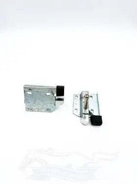 Fdsl67 Harris Mustang Supply 1967 1968 Fastback Rear Fold Down Seat Latches - Pair Concours Correct