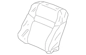 Honda 04811-sda-a42zb Genuine Seat Back Cushion Cover