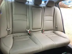 215.ho1i17 Honda 2017 Accord Exl Rear Back Seat Bench F Beige Tan Leather Sedan 854246