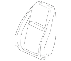 81127-thr-a01 Honda Genuine Seat Back Cushion