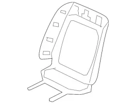 81128-sne-a02za Honda Genuine Cover R Front Seat-back Nh598l Atlas Gray
