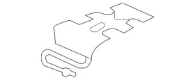 81134-swa-a52 Honda Genuine Seat Heater Pad