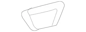 81231-t5r-a01za Honda Genuine Recline Knob