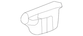 81231-ta0-a01ye Honda Genuine Seat Back Recliner Adjustment Handle