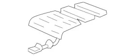 81534-shj-a42 Honda Genuine Seat Cushion Heater