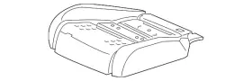 81537-tva-a51 Honda Genuine Seat Cushion Foam