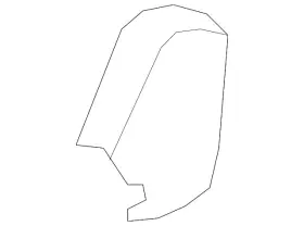 81648-sna-a11zc Honda Genuine Seat Back Recliner Adjustment Mechanism Cover
