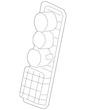 81999-tk8-a21zg Honda Genuine Cup Holder