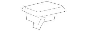 82525-t0a-a01 Honda Genuine Lock Knob Bezel