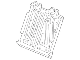 82526-t39-a21 Honda Genuine Seat Back Frame 82526-t39-a21 Honda Genuine Seat Back Frame