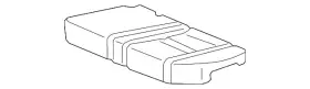 82535-sjc-a01 Honda Genuine Pad Assembly L Rear Seat Cushion