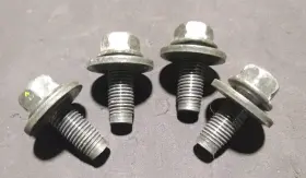 90135-s7a-j51 Honda Acura #3 Oem Front Seat Track Mounting Bolts 10x25 14mm X4