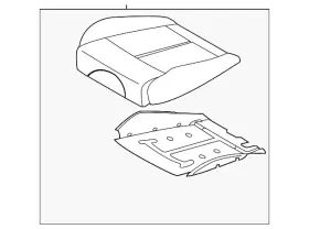 88100-g9010-xs3 Hyundai Genuine Cushion Assembly 88100-g9010-xs3 Hyundai Genuine Cushion Assembly