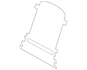 88370-ab020 Hyundai Genuine Seat Back Heater