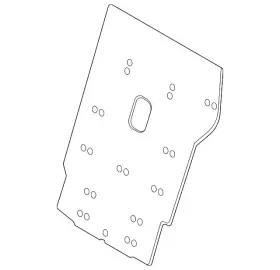 88391-cw010-nnb Hyundai Genuine Seat Back Panel