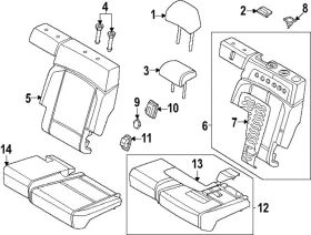 89170-r6010 Hyundai Genuine Seat Cushion Heater