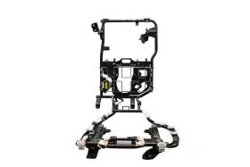 89500-3nda1 Hyundai 11-13 Equus Rear Left Side Back Split Seat Motor Track Frame Black Oem