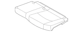 Infiniti 883616sa0a Genuine Seat Cushion Pad