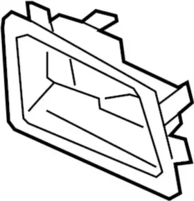 88935-5nb0d Infiniti Genuine Escutcheon-tilt Lever