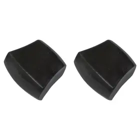 Inl30795 Inline Tube 66-81 Gm A/f/x/b Body Bucket Bench Seat Track Adjustment Knob Black Trim 2pc