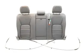 215.ja1g17 Jaguar 17-20 F Pace Black Leather Standard Rear Seat Back Assembly